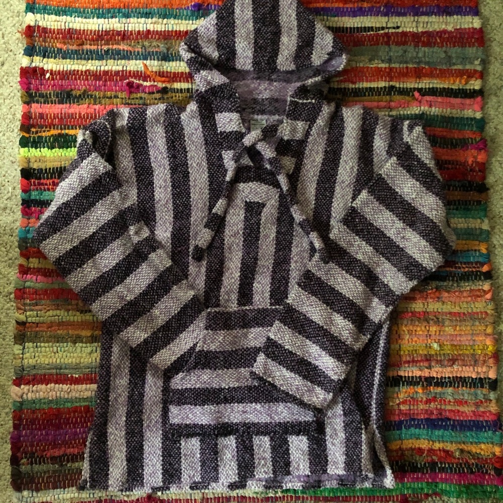 Purple Baja hoodie